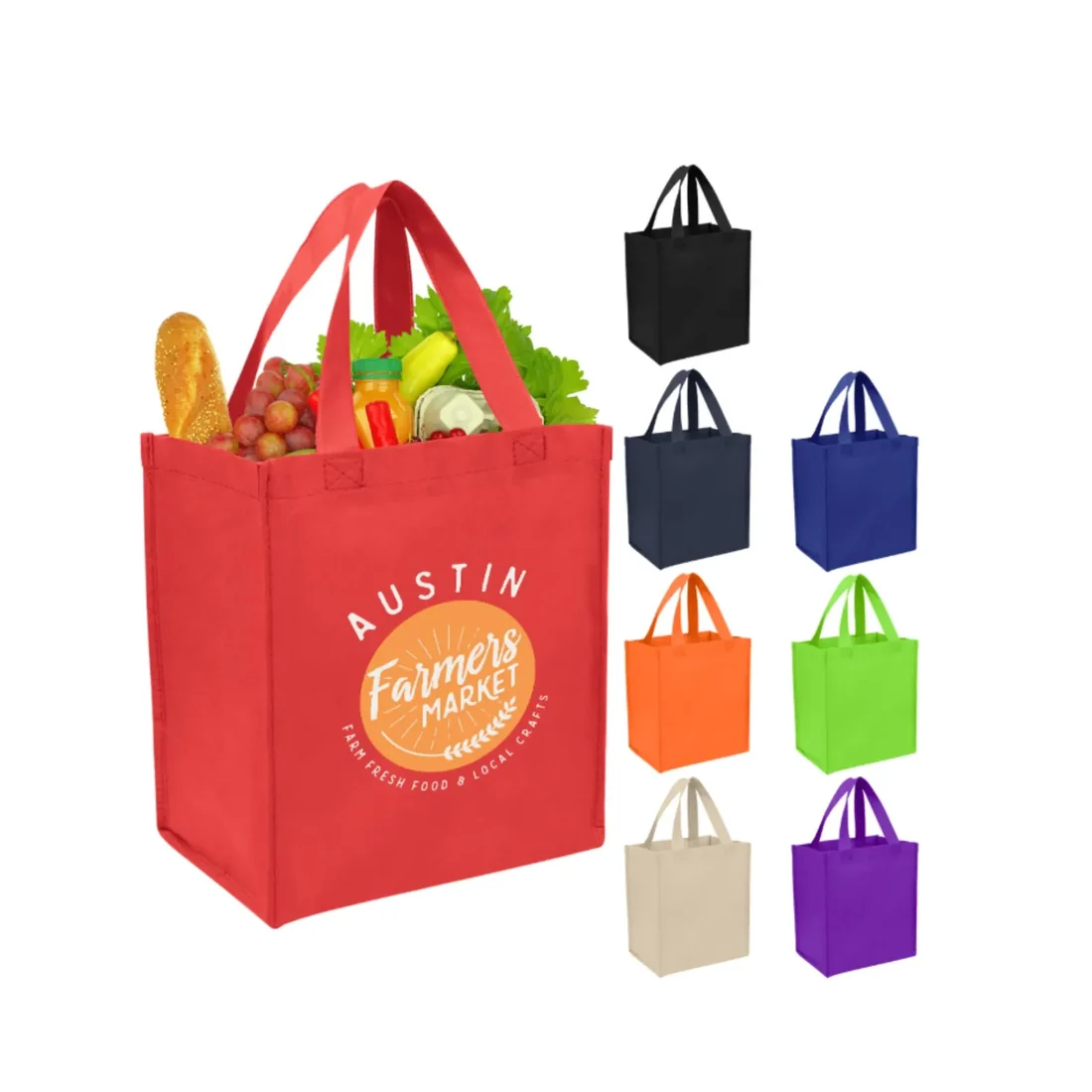 Custom Non Woven Tote Bags